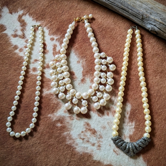 Collier Vintage Tombe Du Ciel Années 1960 - Perles D'ambre En Plastique - Haute Couture - Occasion